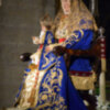 Tradicional novena vespertina en honor a la Virgen de los Reyes en la Catedral de Sevilla.
