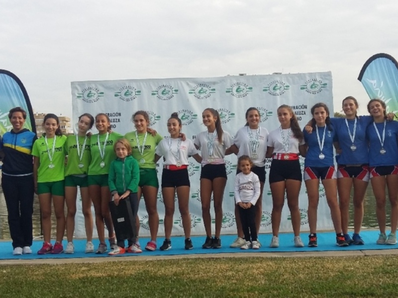 Primera regata de la XXI Copa de Andalucía de remo