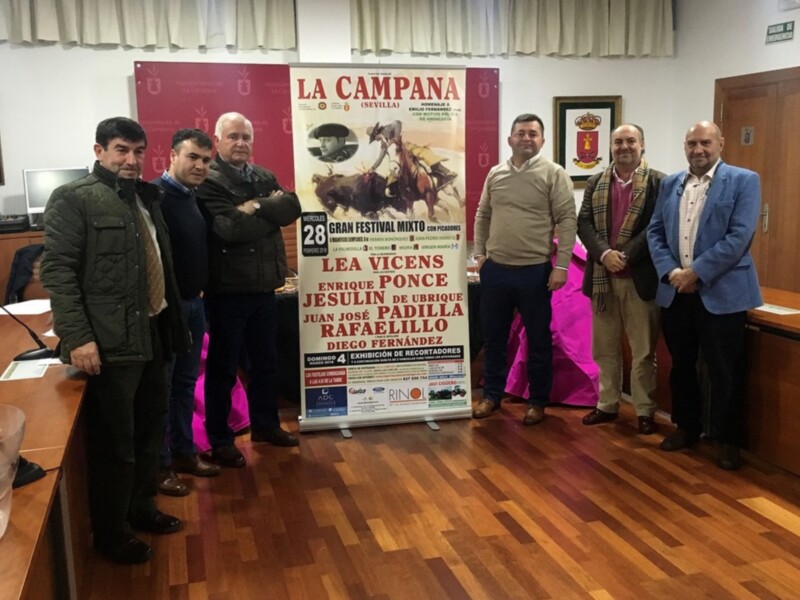 Cartel de gran nivel para el festival taurino de La Campana en homenaje a Emilio Fernández hijo