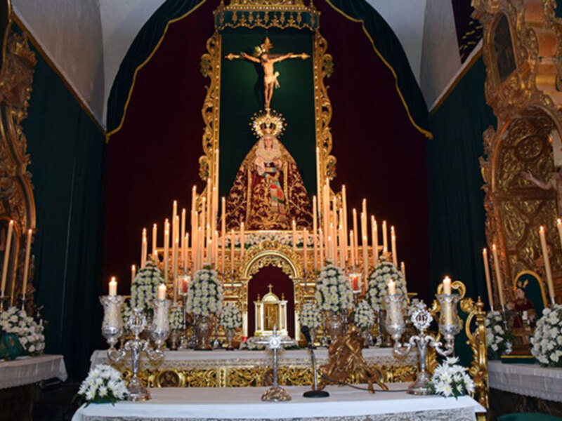 Nuevo Sagrario para los cultos de la Hermandad de la Vera-cruz Ilipense.