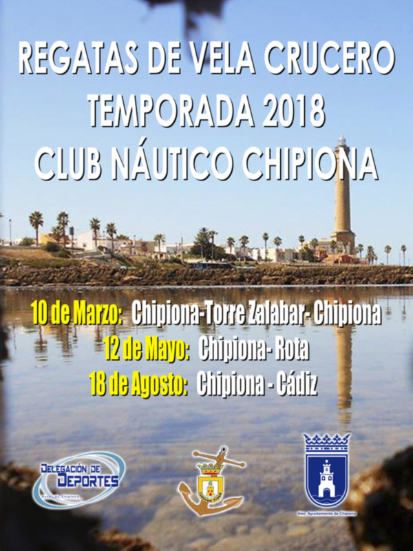 El Club Náutico Chipiona hace pública su agenda de actividades para 2018