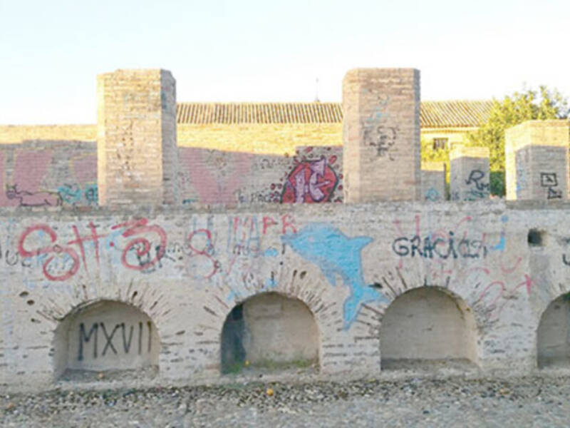 La Buhaira afectada por los grafiteros incontrolados