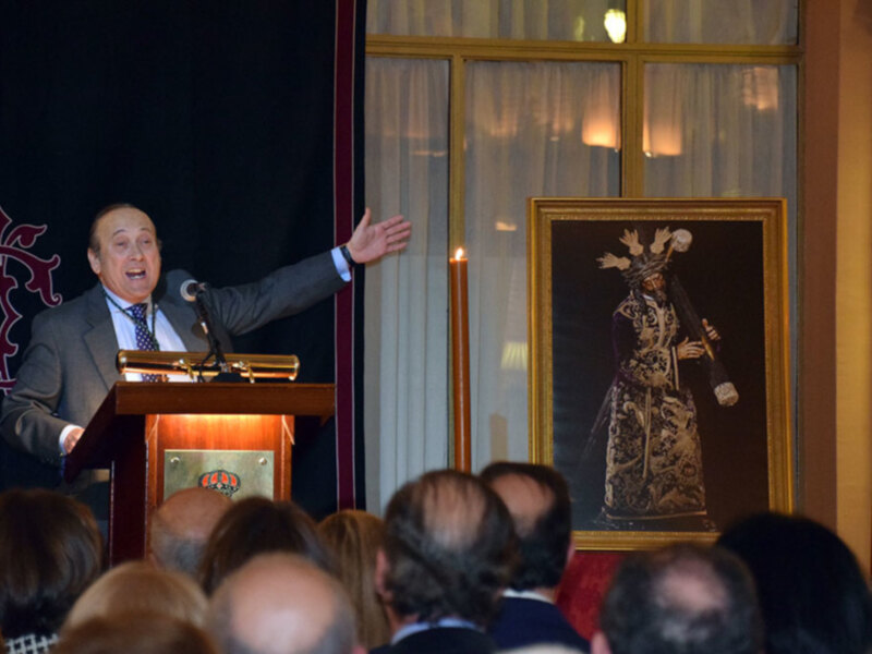 José Luis del Río Lameyer pregonó su Semana Santa en el Real Círculo de Labradores.