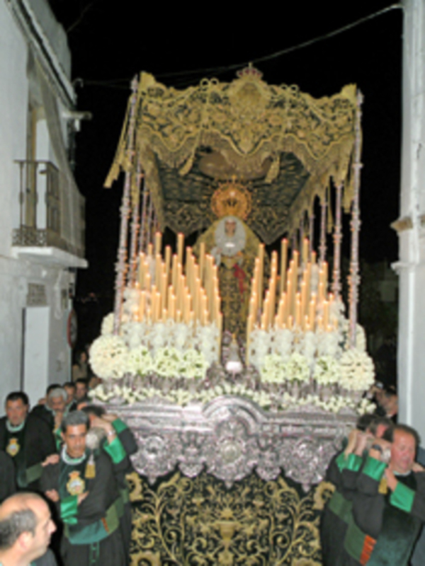 El Jueves Santo es la esencia de la Semana Santa de Alcalá del Rio.