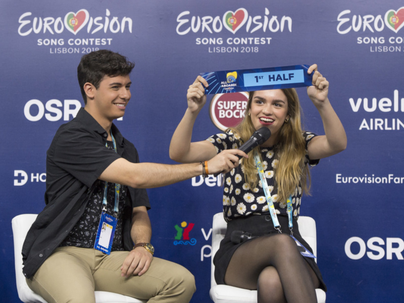 Amaia y Alfred, tras su segundo ensayo: “Ha sido una actuación súper mágica, como la primera vez”