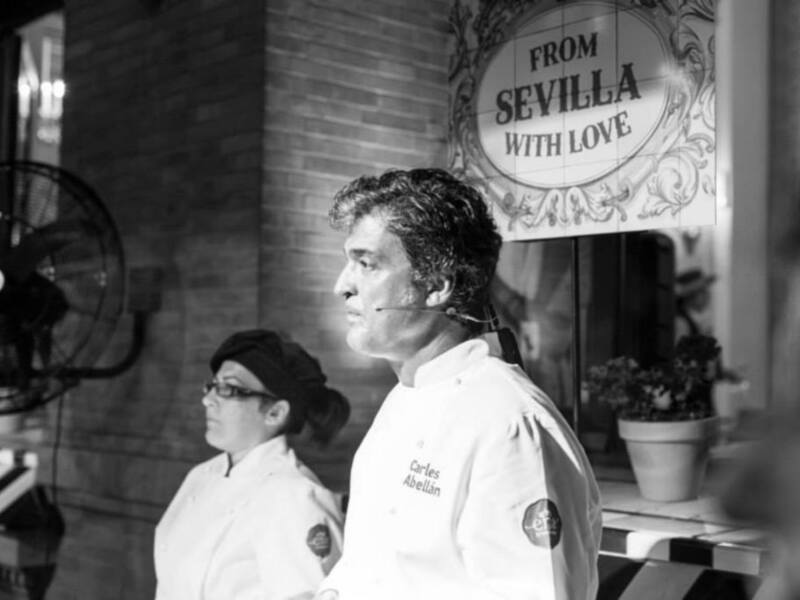 Carles Abellán en Sevilla para presentar la Nueva Carta del restaurante   Ena By Carles Abellán