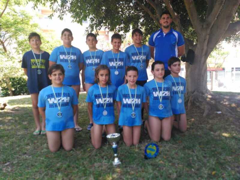 La cantera del waterpolo nazareno sigue acumulando éxitos