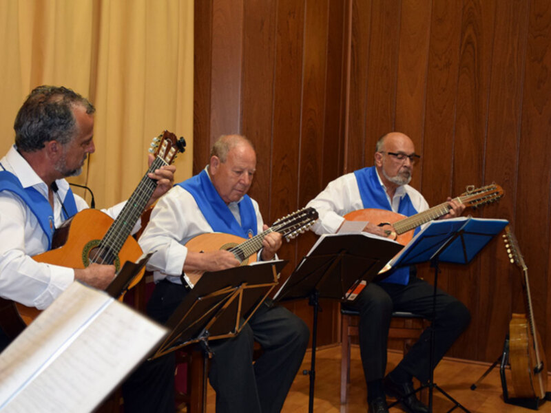 El concierto de la Agrupación musical en clave de Púa 1,  participó en el curso de Temas Sevillanos.