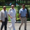 Visita del Comandante Naval de Sevilla al Club Náutico