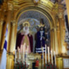 La Virgen marinera de Alcalá del Río vestida en tiempo ordinario.