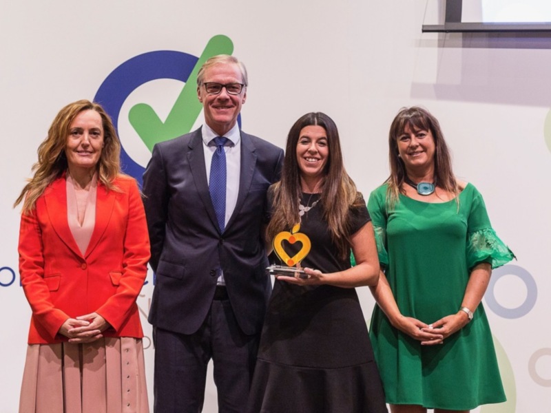 HEINEKEN España ha sido galardonada con el Premio PREVENCIONAR 2018 a la Empresa e-Saludable en la categoría de Gran Empresa