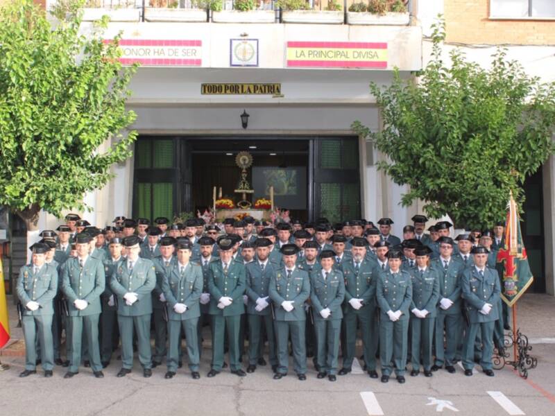 La plantilla de la Guardia civil se refuerza en la provincia de Sevilla con 90 nuevos agentes