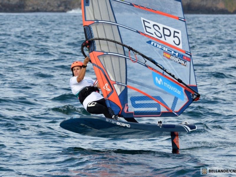 Marina Alabáu, podio en el Azores Windsurf Foil Open Challenge
