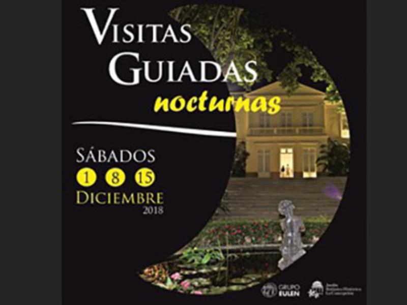 El Jardín Botánico de La Concepción de Málaga, mantiene las visitas nocturnas guiadas este mes de Diciembre.