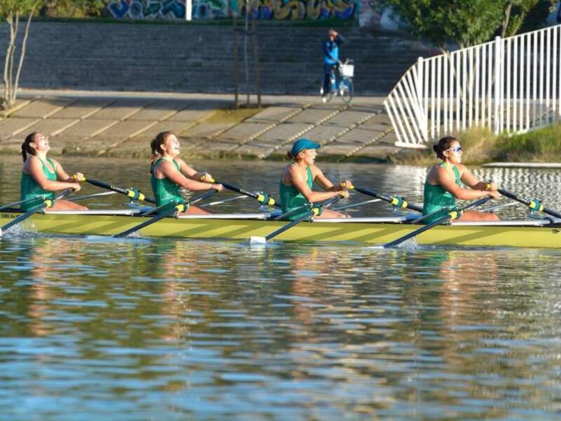 El Náutico Sevilla, subcampeón del XIII Abierto internacional de Andalucía de remo