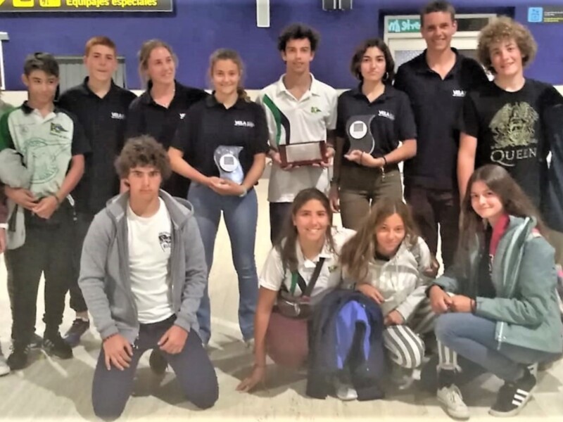 Triple podio para el Club Náutico en la Copa de España de Techno 293 y RS:X sub19