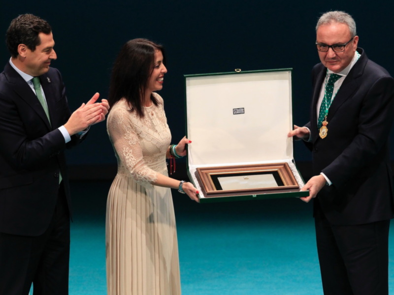 D. Francisco Martínez-Cosentino Justo hijo predilecto de Andalucía