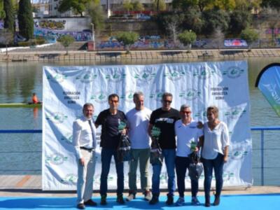Celebrado en La Cartuja el Campeonato de Andalucía de remo en botes cortos