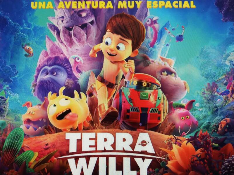 NEREA y RAOUL se unen para poner voz a la película infantil TERRA WILLY, el preestreno tendrá lugar en Hospitales infantiles 23 y 24 de abril