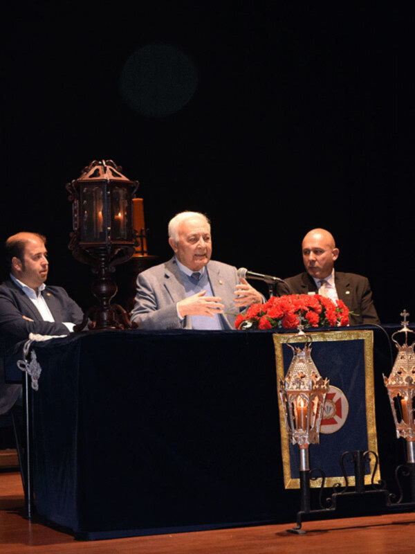 Conferencia Cuaresmales en la Asociación Cristo del Buen Fin en Alcalá del Río.