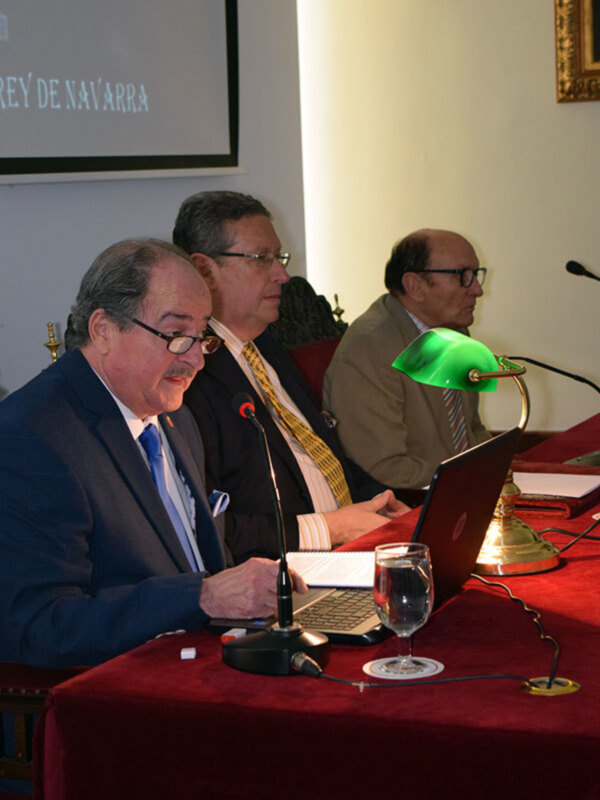 En el salón de acto del Ateneo sevillano se celebro un acto sobre “Sancho VII el Fuerte de Navarra.