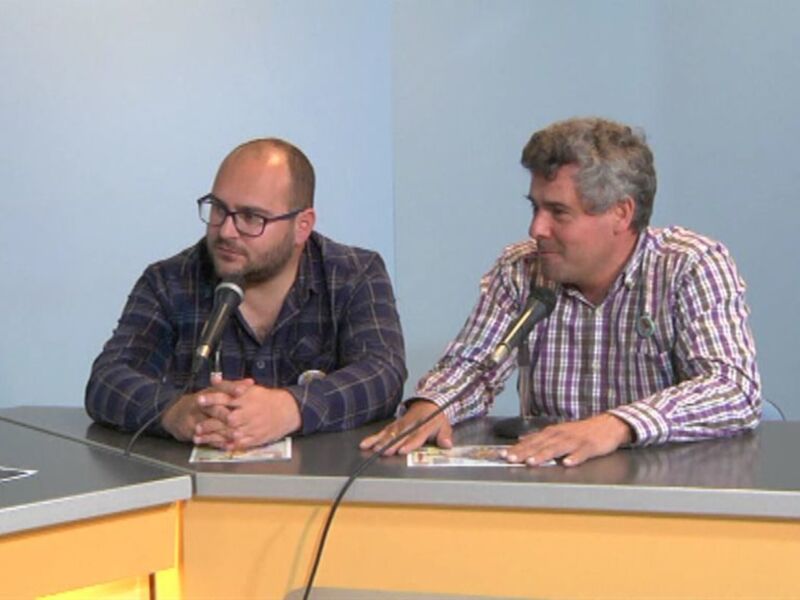 Rafael Pastorino y Diego Racero se congratulan del éxito del Salón Todai Manga y destacan que superó notablemente la afluencia prevista
