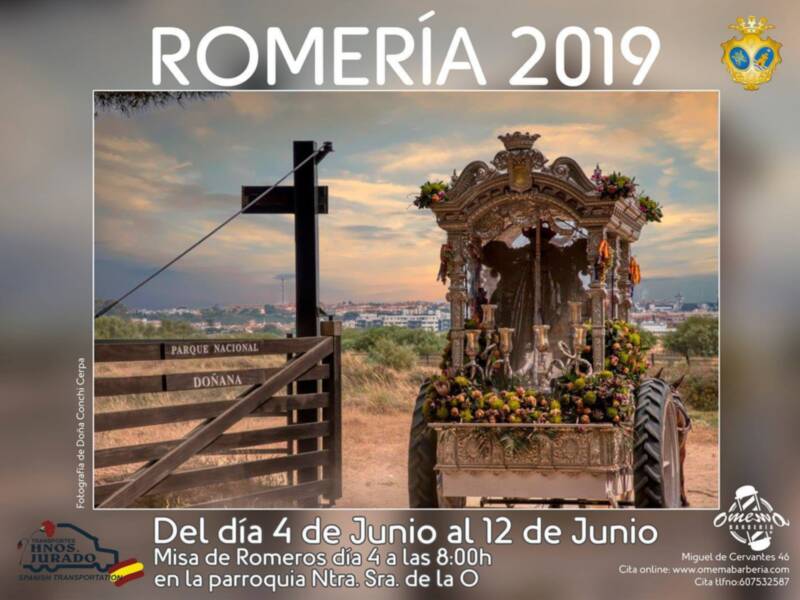 Una fotografía de Conchi Cerpa González anuncia la Romería del Rocío 2019 en Chipiona