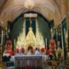 Cultos y Altar litúrgico en la hermandad de la Vera-cruz de  Alcalá del Río.