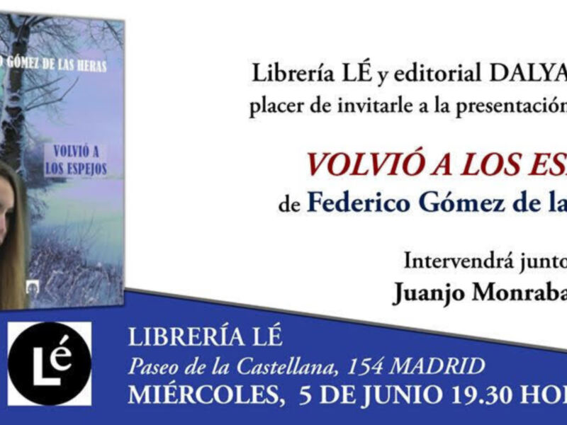 La Librería LE de Madrid acoge la presentación de una de las novelas de misterio más importantes del año.