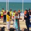 Presentada Rosa Benito como Madrina de las playas de Chipiona en el acto inaugural de la temporada alta