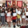 Los 26 alumnos de Chipiona con mejores calificaciones en inglés al acabar Primaria han recibido hoy su premio