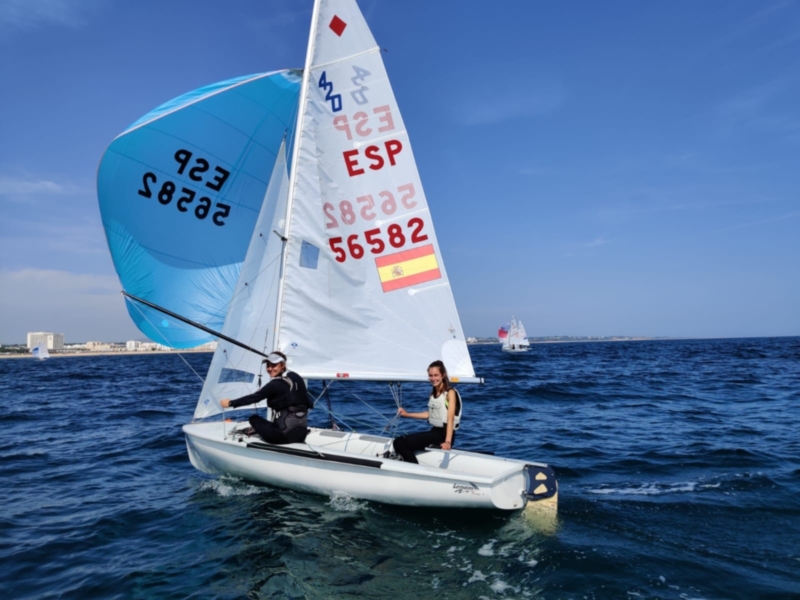 Flota de oro para el Club Náutico Sevilla en el Mundial de la clase 420