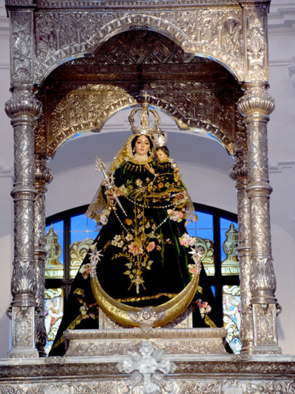 Cultos y romería a la patrona de Cazalla de la Sierra