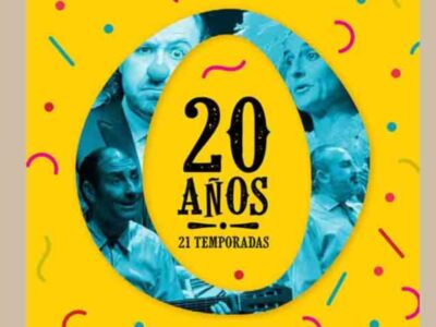 Celebramos XX años y no faltarán las risas