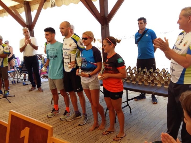 Fran Caraballo se impone de forma incontestable en la Carrera Playa de Regla secundado por Raúl Hinestrosa