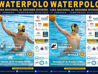 Sesión doble en el estreno en Hytasa del Club Waterpolo Sevilla