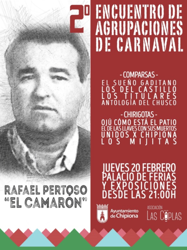 Chipiona volverá a rememorar sus recordadas noches del Cine Principal con el encuentro de coplas ‘Rafael Pertoso El Camarón’