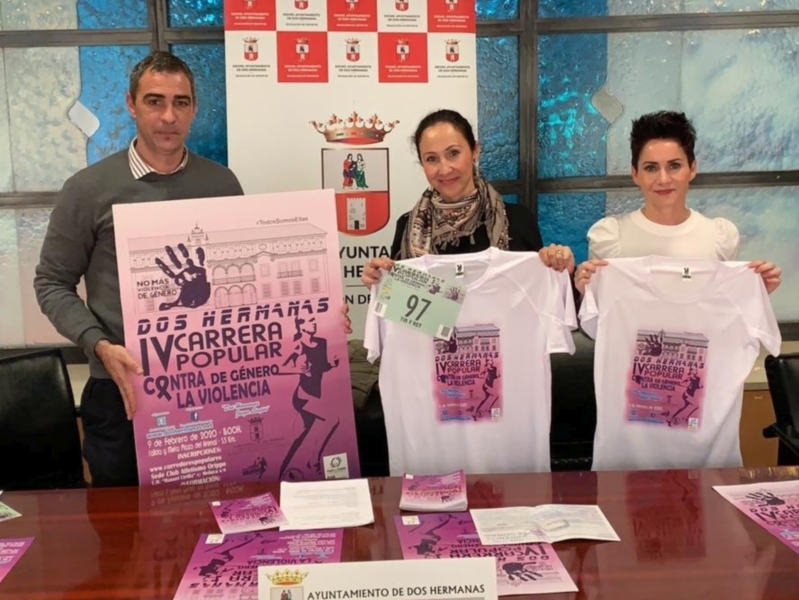 IV Carrera popular contra la violencia de género de Dos Hermanas