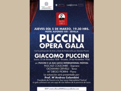 Experiencia desde Lucca Opera Giacomo Puccini En el Hotel Alfonso XIII a Luxury Collection Hotel