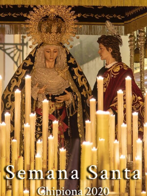 Una fotografía del artista local José Blanco Lorenzo anuncia la Semana Santa 2020
