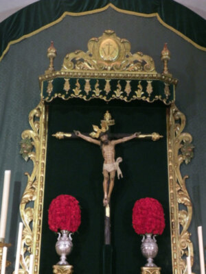 Rezo del Santo Viacrucis en streaming en la Hermandad de la Vera- cruz de Alcalá del Río.