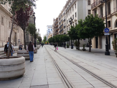 Imágenes de Sevilla a 15 de mayo de 2020
