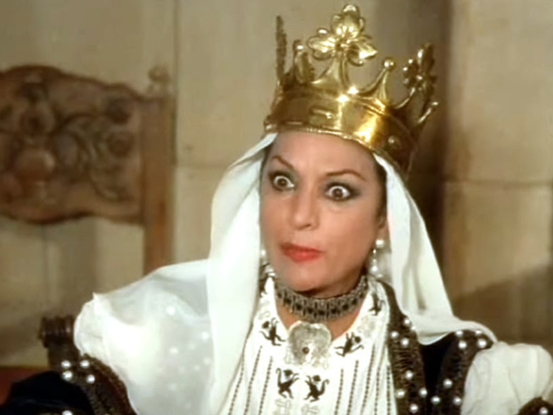 Lola Flores, en "Juana la loca, de vez en cuando"