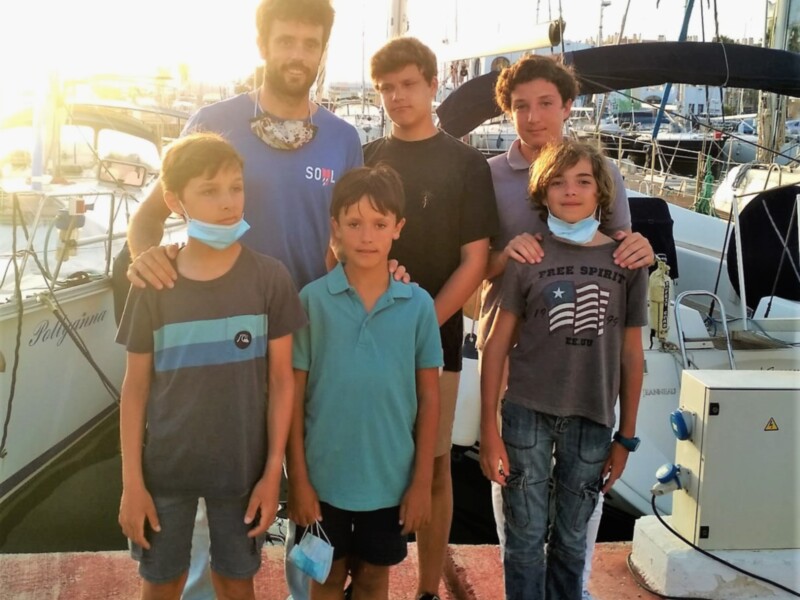 El Club Náutico, en el Campeonato de Andalucía de la clase Optimist