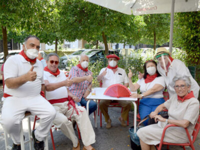 Los navarros de Sevilla celebran la festividad de San Fermín