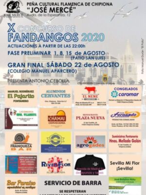 20 cantaores participan en un concurso de fandangos de la Peña José Mercé cuyas preliminares comienzan mañana 