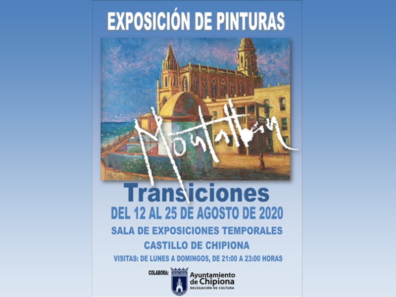 Montalbán vuelve al Castillo desde este  miércoles 12 de agosto con su nueva propuesta pictórica, ‘Transiciones’