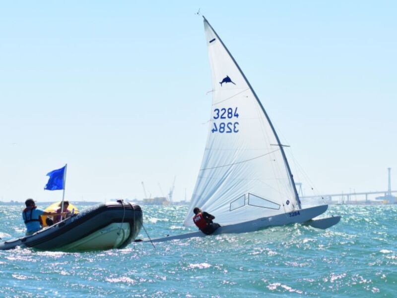 Subtítulo sevillano en el Campeonato de España de la clase Patín a vela