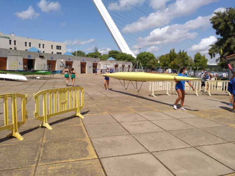 Campeonatos de Andalucía de botes largos y veteranos de remo