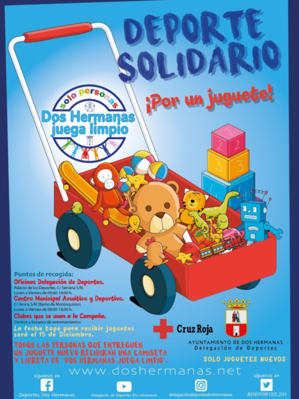 Campaña 'Deporte solidario por un juguete'